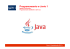 Programowanie w Javie 1