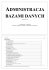 administracja bazami danych
