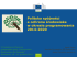 Polityka spójności a ochrona środowiska w okresie programowania
