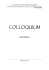COLLOQUIUM