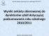 Wyniki ankiety skierowanej do dyrektorów szkół
